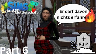 Sensenmann gibt uns Geld um zu schweigen  Die Sims 4 Mystische Mutterschaft part 6 [upl. by Yatnuahc196]