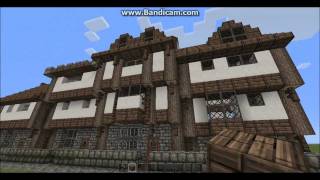 Towny 101 Your First House  Minecraft Modular Medieval Town Tutorial 02 [upl. by New]