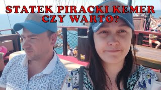 6 Turcja czy warto jechać na wycieczkę statkiem pirackim z Kemeru [upl. by Zusman992]