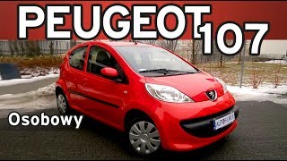 Peugeot 107 prezentacja test auta miejskie [upl. by Ettennig530]