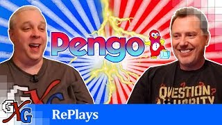 Pengo Video Game  Retro Arcade Classic RePlay  GenXGrownUp [upl. by Genni]