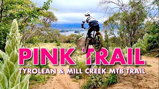 First time riding in Lake Jindabyne Scenic Trail  PINK TRAIL Tyrolean and Mill Creek MTB Trail [upl. by Butcher]