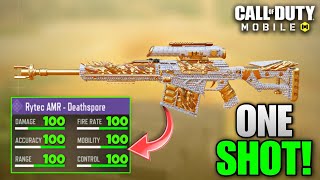 NEW quot1 SHOTquot Rytec AMR Gunsmith its TAKING OVER COD Mobile in Season 9 Rytec AMR Loadout [upl. by Eleanor584]