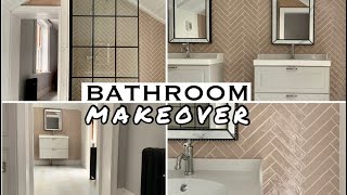 Bathroom Makeover  Bathroom Renovation  Ensuite Bathroom Remodel  Kates Homely Home [upl. by Cynthie]