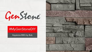 MyGenStoneDIY  Bobs DIY BBQ Stonework  GenStone Faux Stone Veneer Panels [upl. by Nicola]