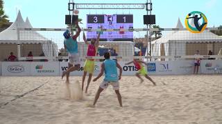 Highlights jugadas masculinas sábado  Campeonato España vóley playa 2019 [upl. by Timmons]