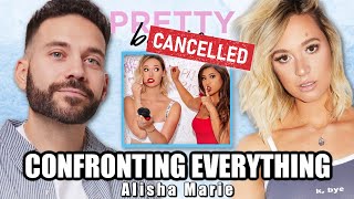 CONFRONTING THE MOST TRAUMATIC DAY Alisha Marie PRETTY BASIC PODCAST [upl. by Borchers]