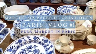 Paris VLOG 1Marché aux Puces de St OuenFlea Market in ParisVernaison [upl. by Ettener]