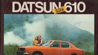 Car ads Datsun 180B610SSS magazines and brochures [upl. by Artsa40]