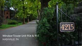 Windsor Tower Unit 904 and 911 Nashville TN  Condo For Sale [upl. by Ahsekahs]