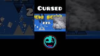 Geometry Dash 22 CURSED shorts deluxe12 [upl. by Madian]