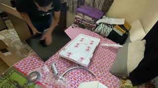 Raw LG27Ml600 Full Hd 27 Inch 69 Cm Unboxing and Sound Test [upl. by Tonia]