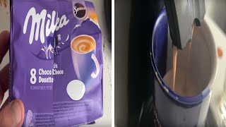 How to make Cacao Drinks  SENSEO Pads Milka Senseopads [upl. by Ola]