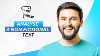 How to analyse a non fictional text 2024  2025 Full Guide [upl. by Orhtej626]