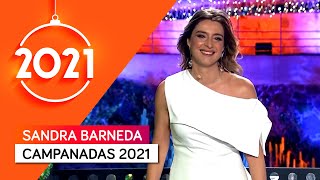 El vestido de Sandra Barneda en las Campanadas 2021 de Telecinco y Cuatro – Mediaset España [upl. by Rhys]