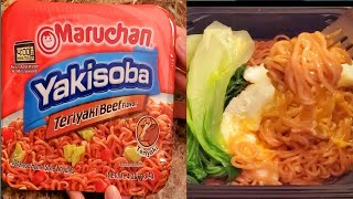 Maruchan Yakisoba Teriyaki Beef Flavor [upl. by Cleopatre]