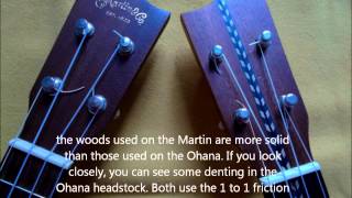 Ukulogics  Vivaldi  Largo RV557 comparing Martin S1 amp Ohana SK28 ukuleles [upl. by Nemracledairam118]