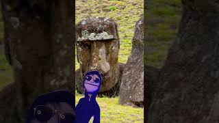 Easter Island statues shockingfacts facts mysteriousfacts easterisland mysteriousstatues [upl. by Nahor]