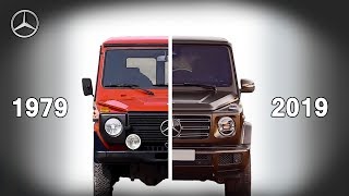 MercedesBenz GClass Evolution 19792019  New Vs Old [upl. by Annorah]