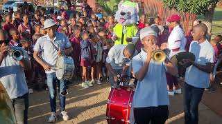 Medumo brass band at Norridge Park sports day [upl. by Nyssa]