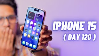 iPhone 15 Review  After 4 Months   Should You Buy   Better than iPhone 13 Pro  14 pro [upl. by Azeret]