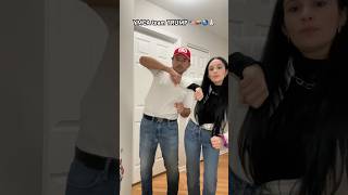 team TRUMP shorts youtubeshorts insta fyp comedy couple funny fypシ゚viral humor lol usa [upl. by Enelyw]