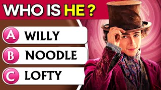 How Much Do You Know About Wonka Movie 🍫  Wonka Movie Trivia 🏭 [upl. by Linetta]