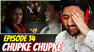 🇮🇳 INDIAN REACTION ON CHUPKE CHUPKE  EPISODE 14  PART 2  AYEZA KHAN amp OSMAN KHALID BUTT [upl. by Leahcimluap256]