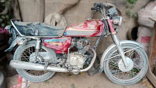 Full RESTORATION Honda CG125 Old Bike Restoration [upl. by Ozkum]