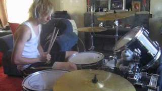 Eskimo Joe  Black Fingernails Red Wine drum cover [upl. by Yerggoeg873]