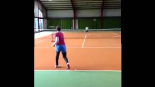 Training Spinfire Pro 2  WTA player Vivian Heisen [upl. by Zelazny852]