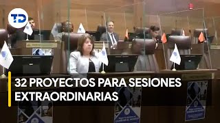 Gobierno convoca 32 proyectos para las sesiones extraordinarias en la Asamblea Legislativa [upl. by Natalie387]