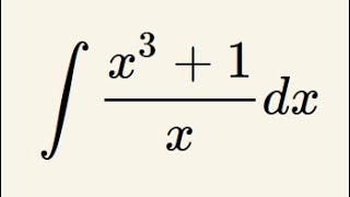 Całka nieoznaczona  przykład [upl. by Nate839]