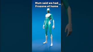 Frozone at home 🤦🏼‍♂️ fortnite incredibles fortniteclips [upl. by Noived]