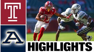 Akron vs Temple Highlights  College Football Week 1  2023 College Football Highlights [upl. by Warfold]