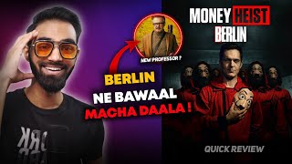 Money Heist  Berlin Review  Berlin Review In Hindi  Money Heist Season 6 Review [upl. by Lrat]