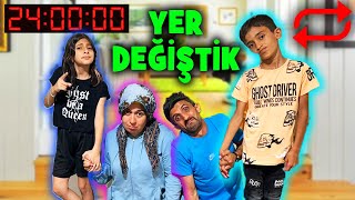 24 SAAT BOYUNCA YER DEĞİŞTİRDİK  ROLLER DEĞİŞİYOR [upl. by Mayor192]