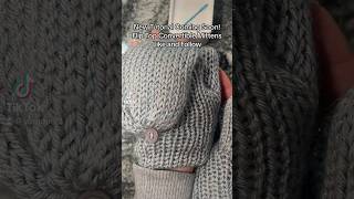 New flip top convertible mitten tutorial coming soon circularknittingmachine mittens gloves [upl. by Drusy]