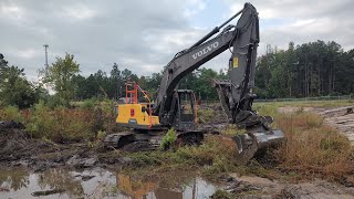 9 Acre Pond Rehab Dredging The Upper Cove [upl. by Noirad]