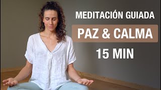 15 minutos mágicos para eliminar ANSIEDAD y EMOCIONES NEGATIVAS  Meditación Guiada [upl. by Alvera]