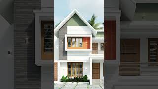 1400 Sqft moden home 🏡 design veedu home homedecor architecture modernhouse house [upl. by Ahseele]