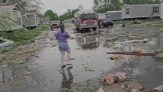 Portage Michigan  May 7 2024 Tornado Outbreak [upl. by Catlaina]