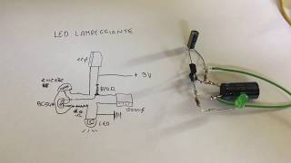 LED LAMPEGGIANTE [upl. by Colbye824]