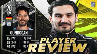 90 SHOWDOWN GUNDOGAN SBC PLAYER REVIEW META  FIFA 23 ULTIMATE TEAM [upl. by Gigi994]