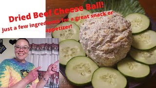 Dried Beef Cheese Ball amp Some Keto tips to stay on track for the Holidays [upl. by Eldreda]