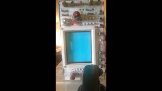 Troubleshooting Tektronix 465B Oscilloscope with Funky Traces Part 2 [upl. by Fasto]