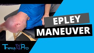 Epley Maneuver  Canalith Repositioning Maneuver CRM [upl. by Sueddaht]