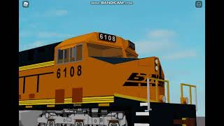 BNSF 6108 Coal Train at RS [upl. by Armitage799]