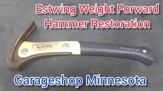 Estwing Weight Forward Hammer Restoration [upl. by Neevan]