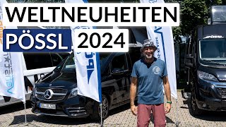 Weltpremiere  diese Pössl Modelle kommen 2024  Händlertagung [upl. by Engel666]